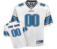 Detroit Lions Custom Letter and Number Kits For White Jersey