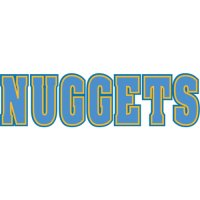 Denver Nuggets Alternate Logo  Decals Stickers