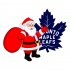 Toronto Maple Leafs Santa Claus Logo iron on transfer