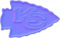 kansas city chiefs 1972-pres primary colorful embossed logo decal sticker