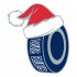 Columbus Blue Jackets Hockey ball Christmas hat decal sticker