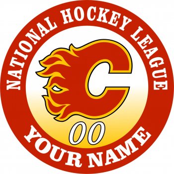 Calgary Flames iron on transfer