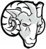 Fordham Rams 2009-Pres Partial Logo Decals Stickers