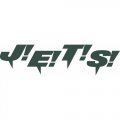 New York Jets Script Logo Decals Stickers version 1