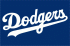 Los Angeles Dodgers logo white color (Heat Transfers)