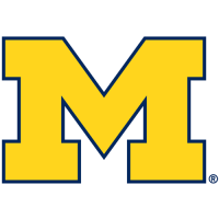 2012-Pres Michigan Wolverines Primary Logo Decals Stickers