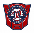 Autobots Washington Nationals logo decal sticker