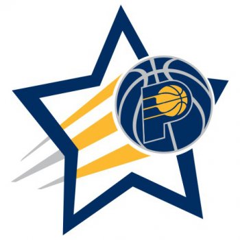 Indiana Pacers Basketball Goal Star decal sticker