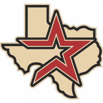 Houston Astros Cap Logo  Iron-on Stickers (Heat Transfers)