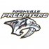 Nashville Predators Script Logo  Iron-on Stickers (Heat Transfers)