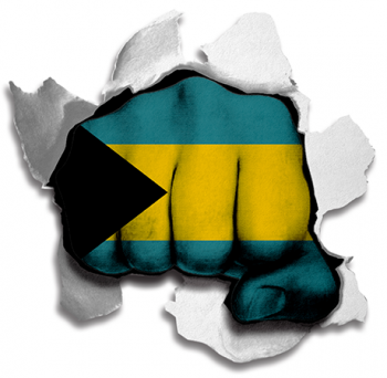 hulk THE BAHAMAS Flag iron on transfer