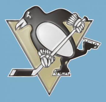 pittsburgh penguins 2003-pres primary plastic effect logo decal sticker