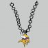 Minnesota Vikings necklace logo iron on transfer