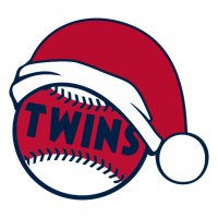 Minnesota Twins Baseball Christmas hat iron on transfer