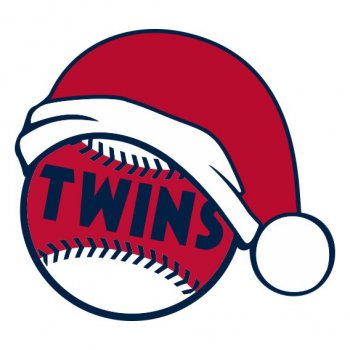 Minnesota Twins Baseball Christmas hat iron on transfer