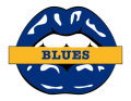 st. louis blues script logo iron on transfers