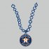 Houston Astros necklace logo decal sticker