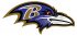 baltimore ravens 1999-pres primary plastic effect logo decal sticker