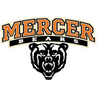 2007-Pres Mercer Bears Alternate Logo Decals Stickers