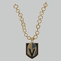 Vegas Golden Knights necklace logo decal sticker