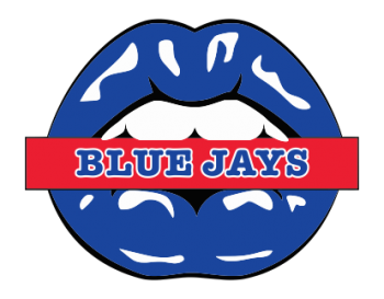 toronto blue jays script logo iron on transfers