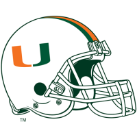 2000-Pres Miami Hurricanes Helmet Logo Decals Stickers