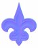 new orleans saints 2000-pres primary colorful embossed logo decal sticker