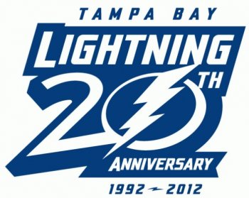 Tampa Bay Lightning Anniversary Logo  Decals Stickers