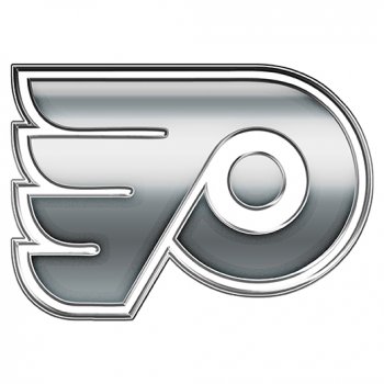 Philadelphia Flyers silver logo iron on transfer