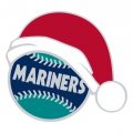 Seattle Mariners Baseball Christmas hat iron on transfer