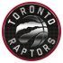 toronto raptors crystal logo iron on sticker