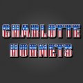 Charlotte Hornets American Captain Logo decal sticker