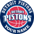 Detroit Pistons custom logo