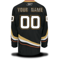 Anaheim Ducks Custom Letter and Number Kits for Home Jerseys