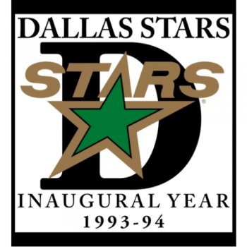 Dallas Stars Anniversary Logo  Decals Stickers