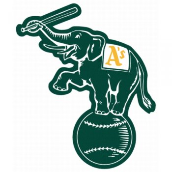 Oakland Athletics Alternate Logo  Iron-on Stickers (Heat Transfers)