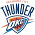 Oklahoma City Thunder Alternate Logo  Decals Stickers version 1