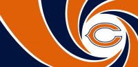 007 Chicago Bears logo decal sticker