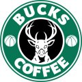 Product image/milwaukee bucks starbucks coffee logo decal sticker