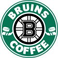 boston bruins starbucks coffee logo iron on transfer