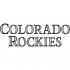 Colorado Rockies Script Logo  Decals Stickers version 2