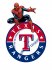 Texas Rangers Spider Man iron on transfers