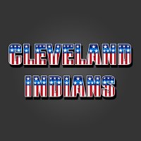 Cleveland Indians American Captain Logo decal sticker