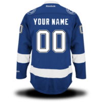 Tampa Bay Lightning Custom Letter and Number Kits for Home Jersey