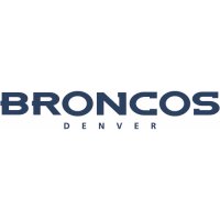 Denver Broncos Script Logo  Decals Stickers version 2