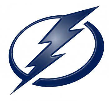 tampa bay lightning 2012-pres primary plastic effect logo decal sticker