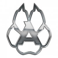 Arizona Coyotes silver logo iron on transfer