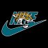 Jacksonville Jaguars nike logo iron on sticker