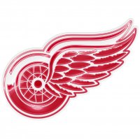 detroit red wings crystal logo iron on stickers