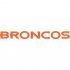 Denver Broncos Script Logo  Decals Stickers version 2